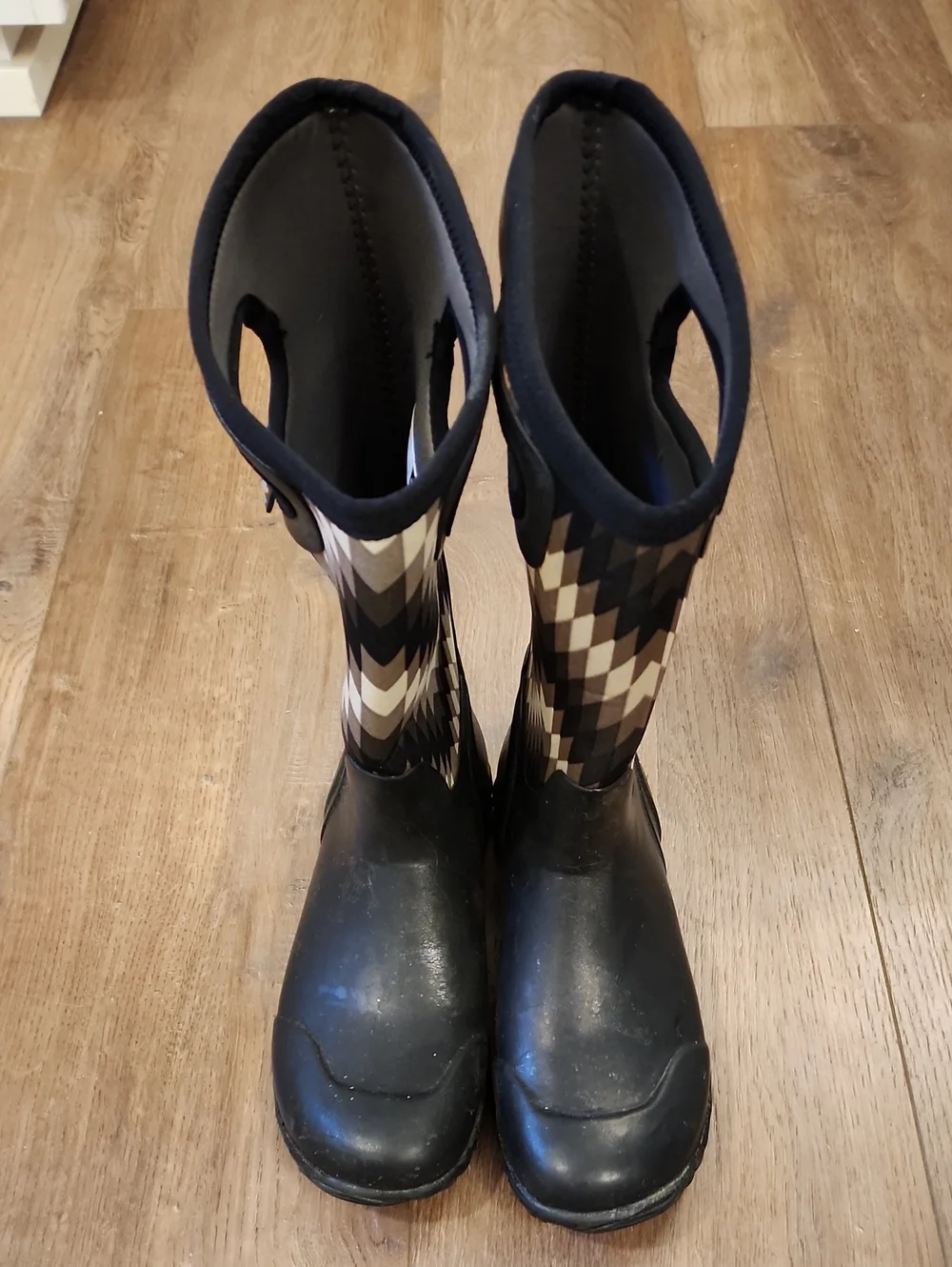 BOGS North Hampton Native Rain Boot Waterproof Neo-Tech Lite Women's size 7